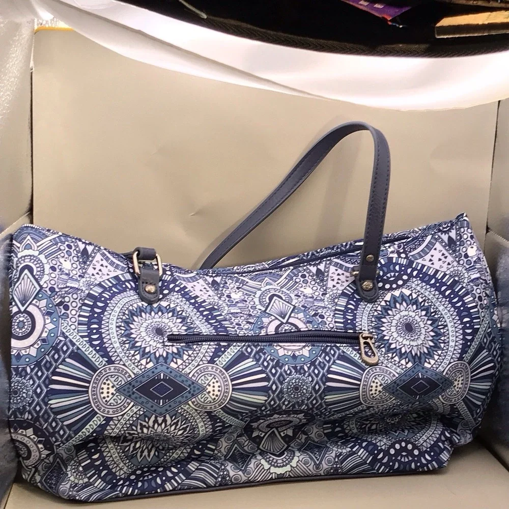 Brand New Sak roots Bag Tote‎ Metro With Llama Charms 14